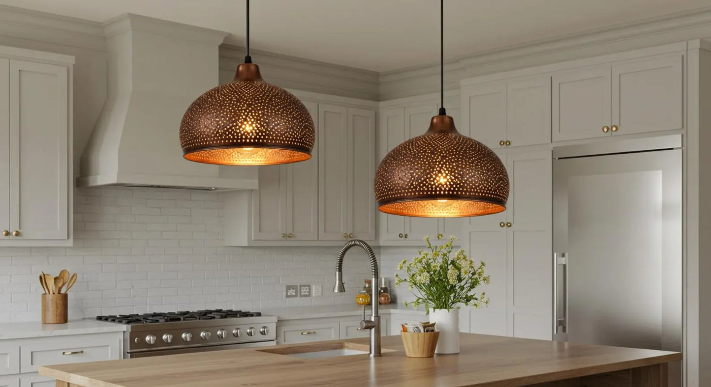 Moroccan table lamp brass light, bronze bedside lamp, Moroccan night light, Handmade black lamp.